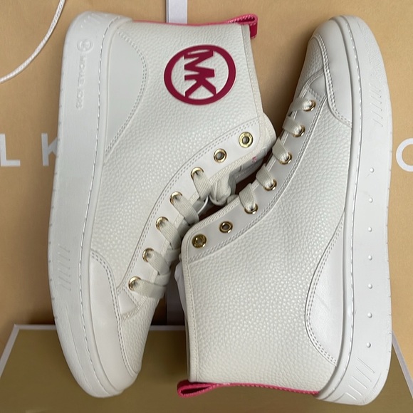 MICHAEL KORS SHEA MID HIGH TOP
FAUX LEATHER
49R4SHFE5L
ELECTRIC PINK
sneakers - Picture 10 of 16